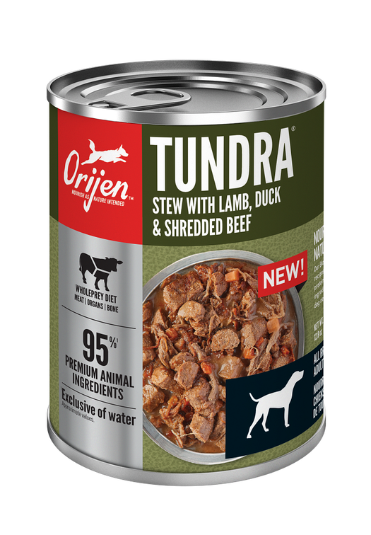 Tundra Stew Recipe with Shredded Beef, Duck & Lamb